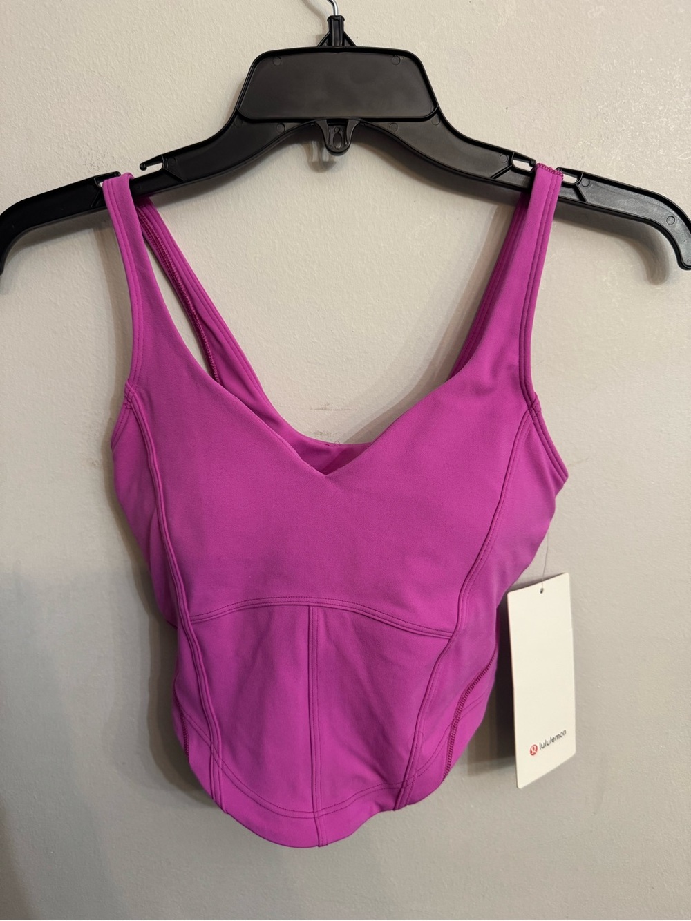 lululemon athletica Pink Fitted Tank Top